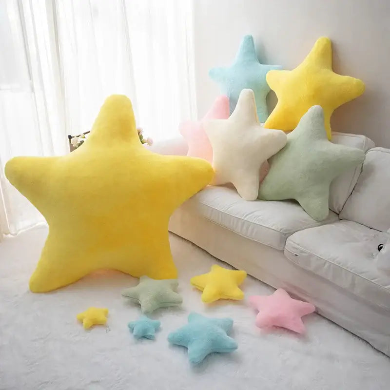 Coussins décoratifs en forme d'étoile