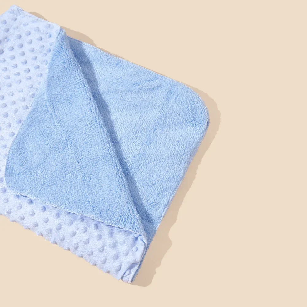 Couverture bébé en velours doux