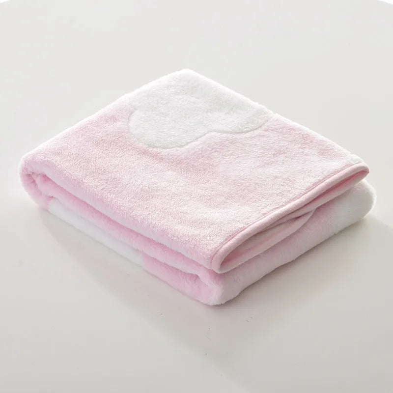 Couverture bébé nuages