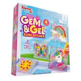 Kit créatif 2-en-1 Gemmes et Art de fenêtre 4 modèles
