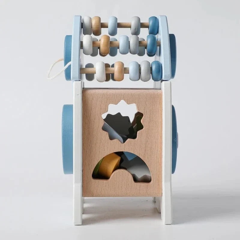 Cube d'Activité en Bois Montessori