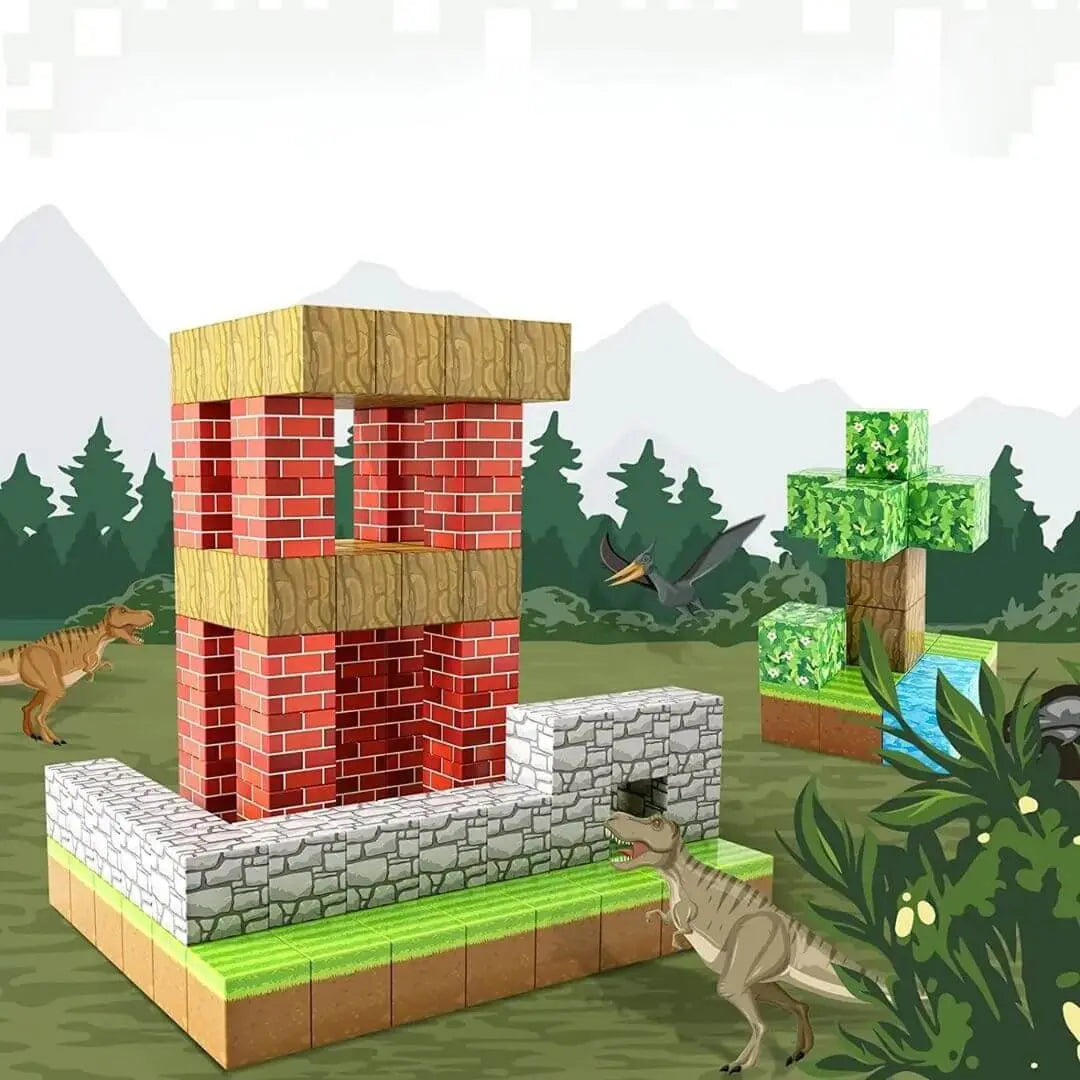 Jeu de construction magnétique – PixelWorld