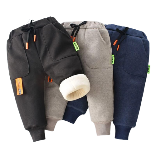 Pantalon Jogging Doublé Polaire Enfant