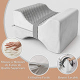 Coussin genoux sablier classique