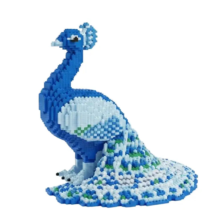 Jeux de construction Paon Bleu
