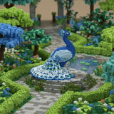 Jeux de construction Paon Bleu