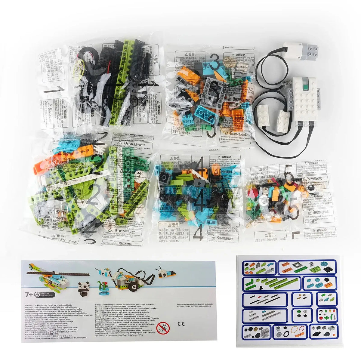 Kit de robotique programmable Maker 2.0 avec 280 briques