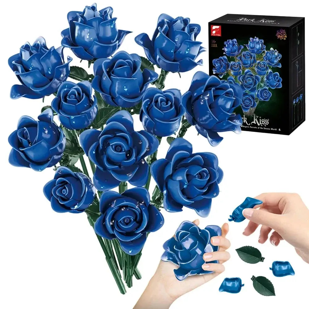 Jeu de construction Rose Bleue