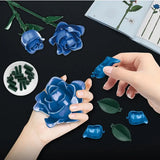 Jeu de construction Rose Bleue