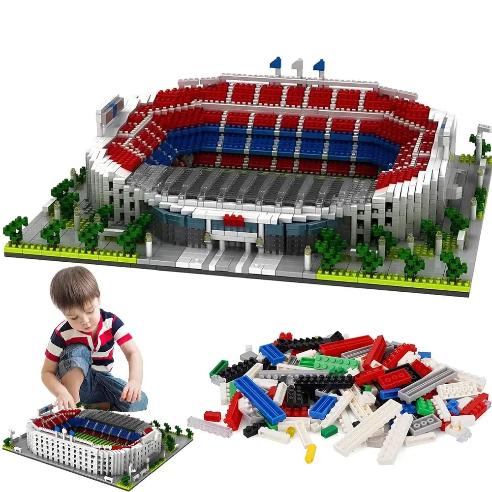 Jeu de construction Stade de football 3 500 pièces