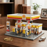 Jeux de construction Station d'essence LED
