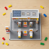 Jeux de construction Station d'essence LED