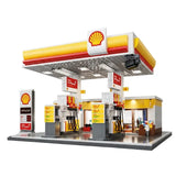 Jeux de construction Station d'essence LED