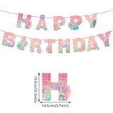 Décoration Fête Anniversaire Sirène pour Fille