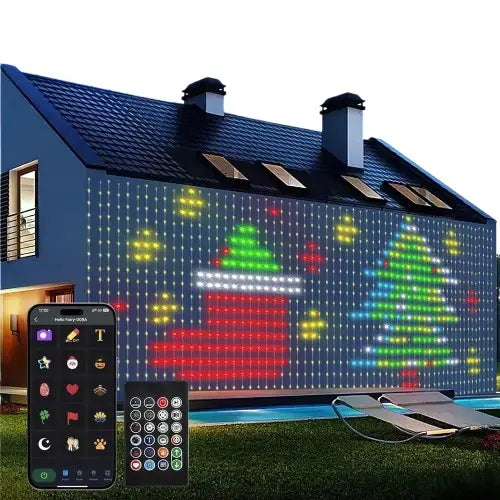 Décoration Rideau lumineux programmable