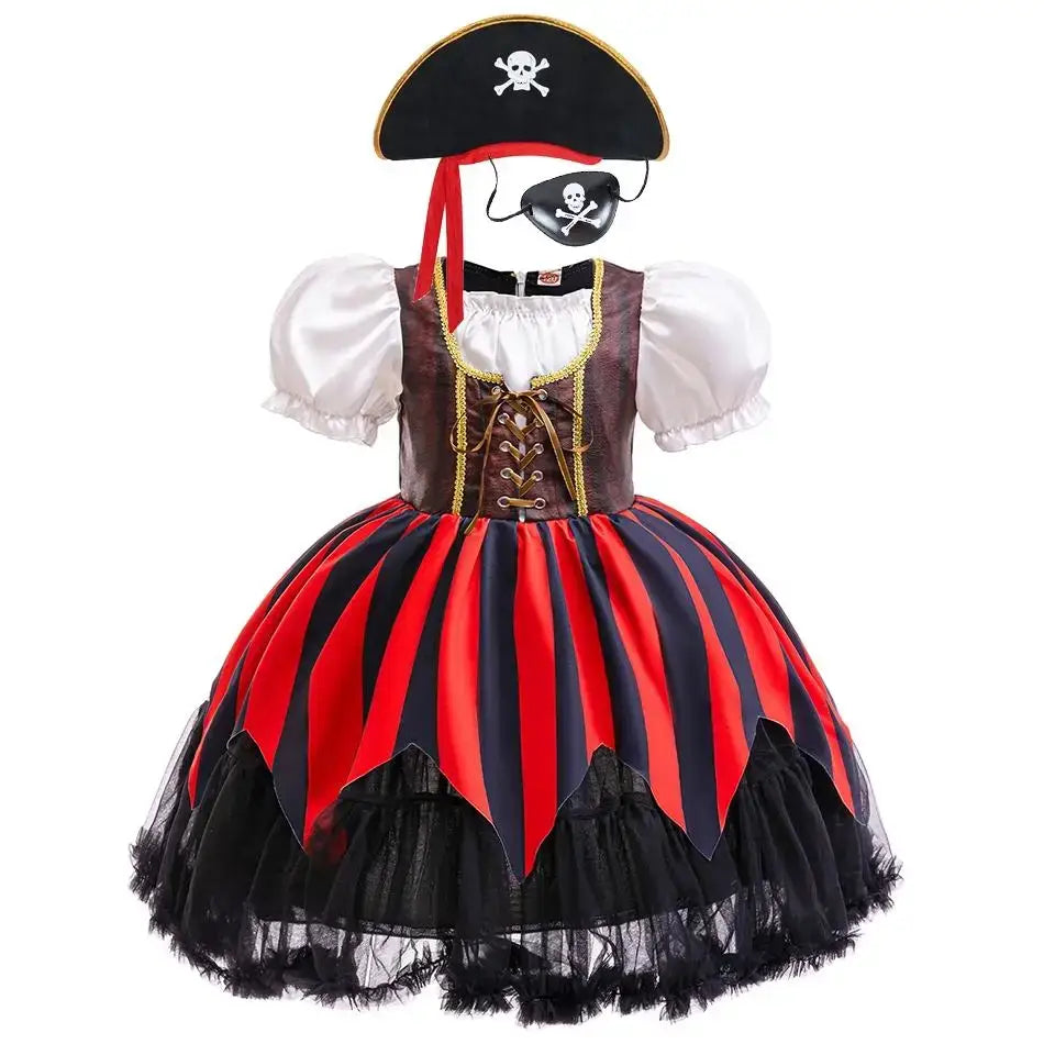 Déguisement Halloween Pirate Fille