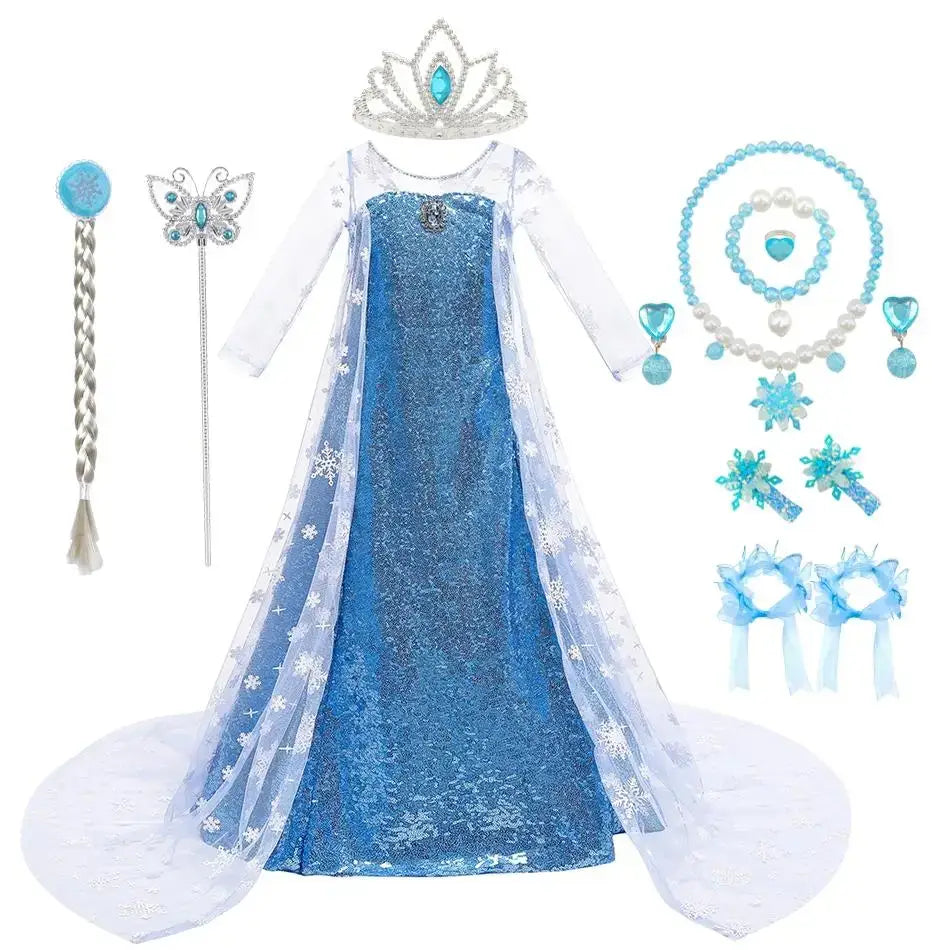 Déguisement Princesse Elsa Diamant