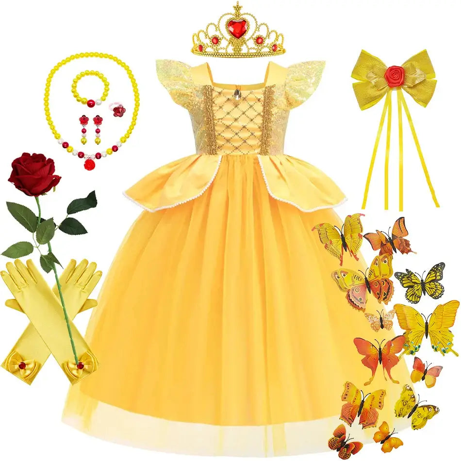 Déguisement Princesse La Belle et La Bête
