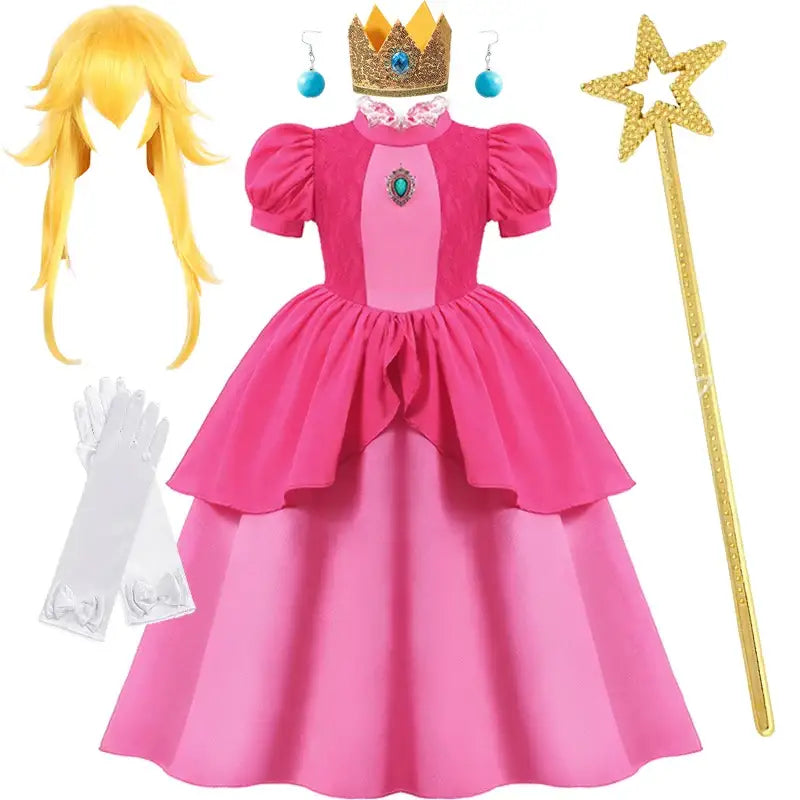 Déguisement Princesse Peach Accessoires
