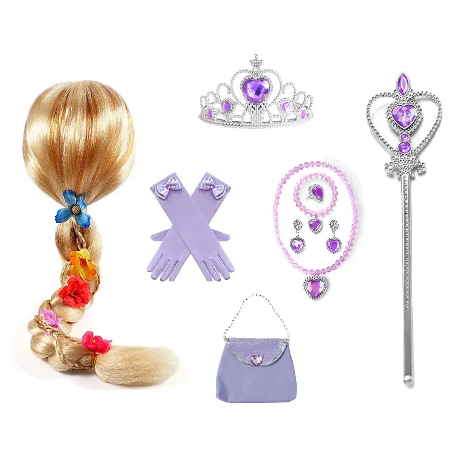 Déguisement princesse Raiponce Accessoires