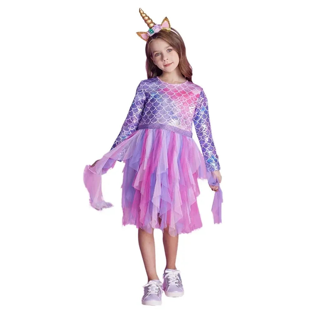 Deguisement Robe Enfant Sirene