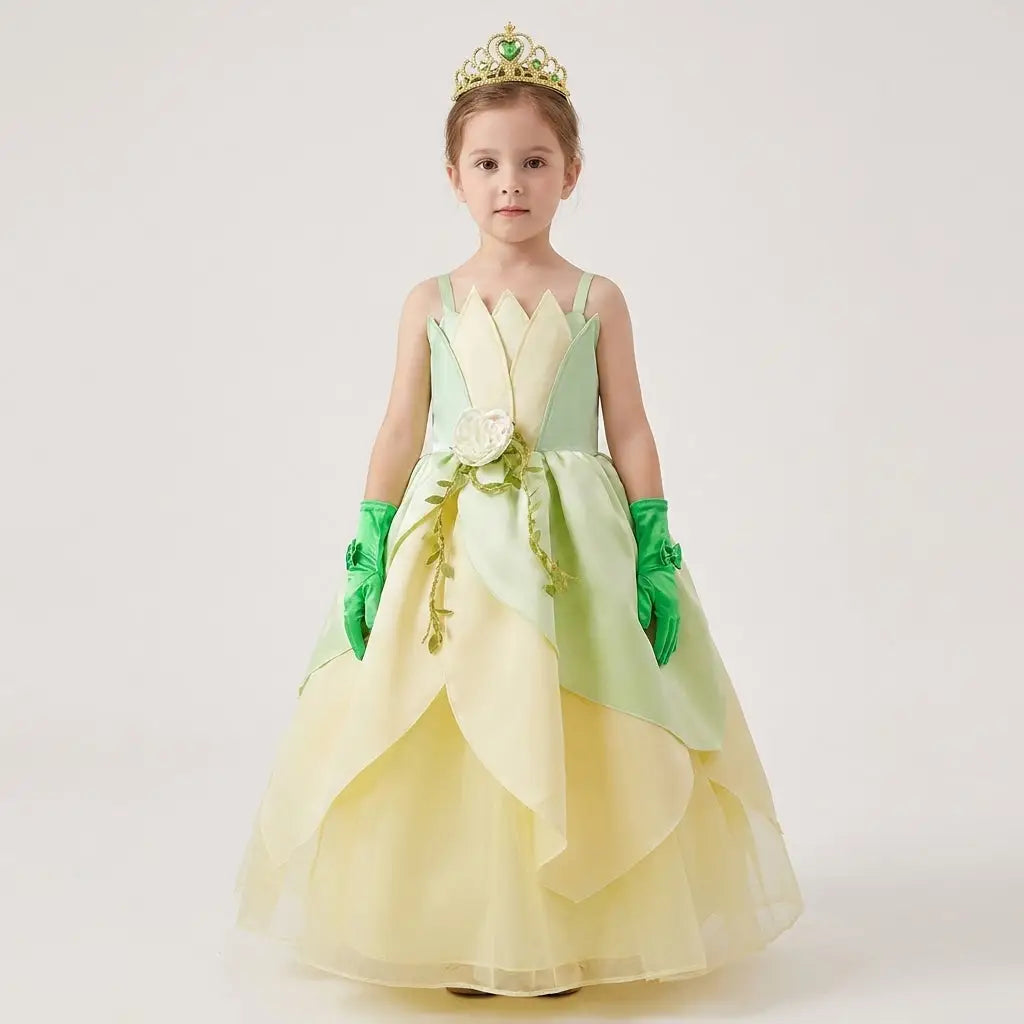 Déguisement Robe Princesse Grenouille