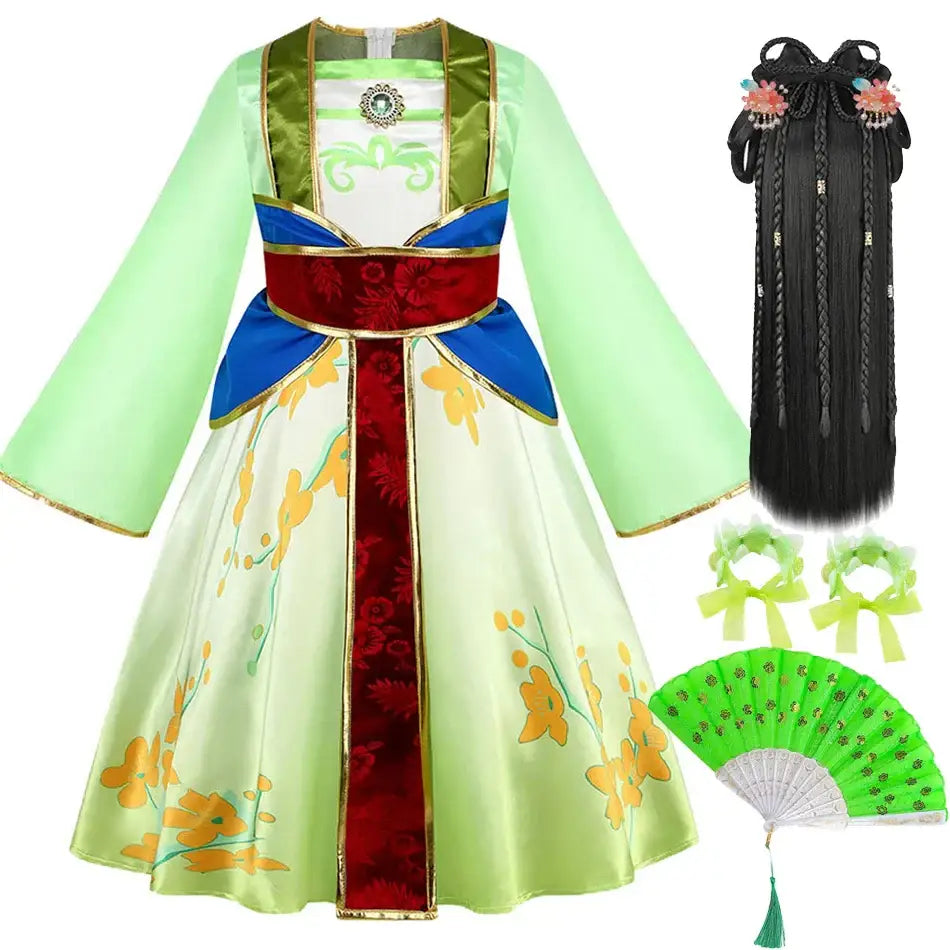 Déguisement Robe Princesse Mulan