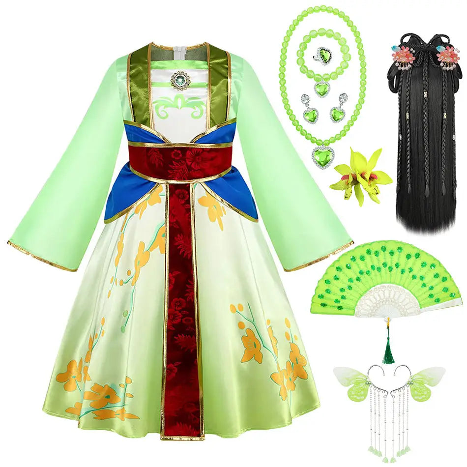 Déguisement Robe Princesse Mulan