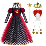 Déguisement Robe Reine de Coeur Alice