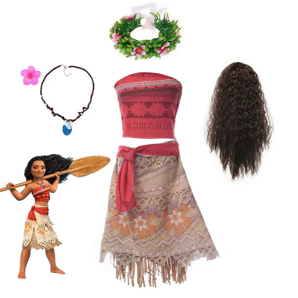 Déguisement Vaiana Moana Enfant