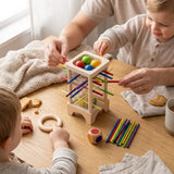 Jeu d’équilibre avec bâtonnets