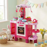 Jeu d'imitation Cuisine Rose pour Enfant