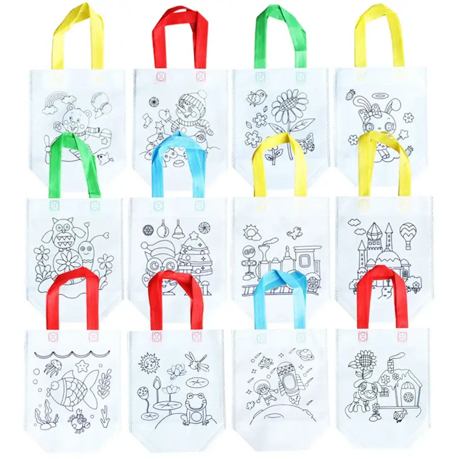DIY Ensemble 5 sacs Graffiti