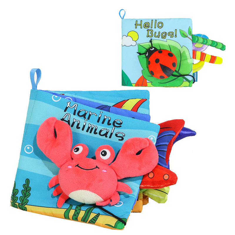 Livre Tissu Bébé Éveil