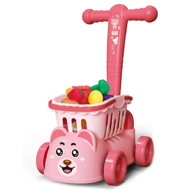 Jouet Chariot de Courses Fruits et Legumes