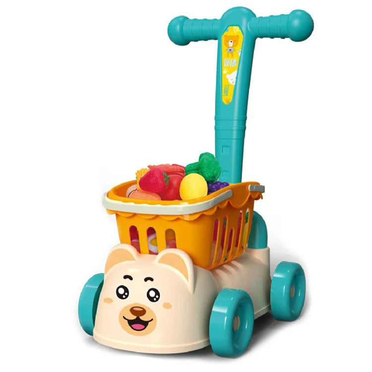 Jouet Chariot de Courses Fruits et Legumes