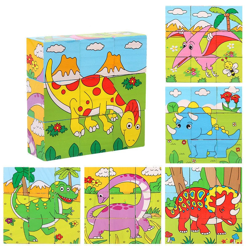 Puzzle Cube Enfant en Bois
