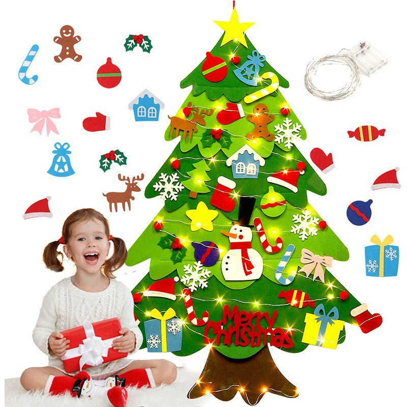 Sapin de Noël en Feutrine pour Enfant