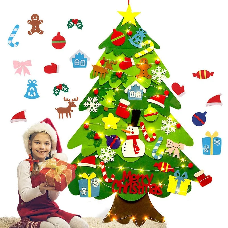 Sapin de Noël en Feutrine pour Enfant