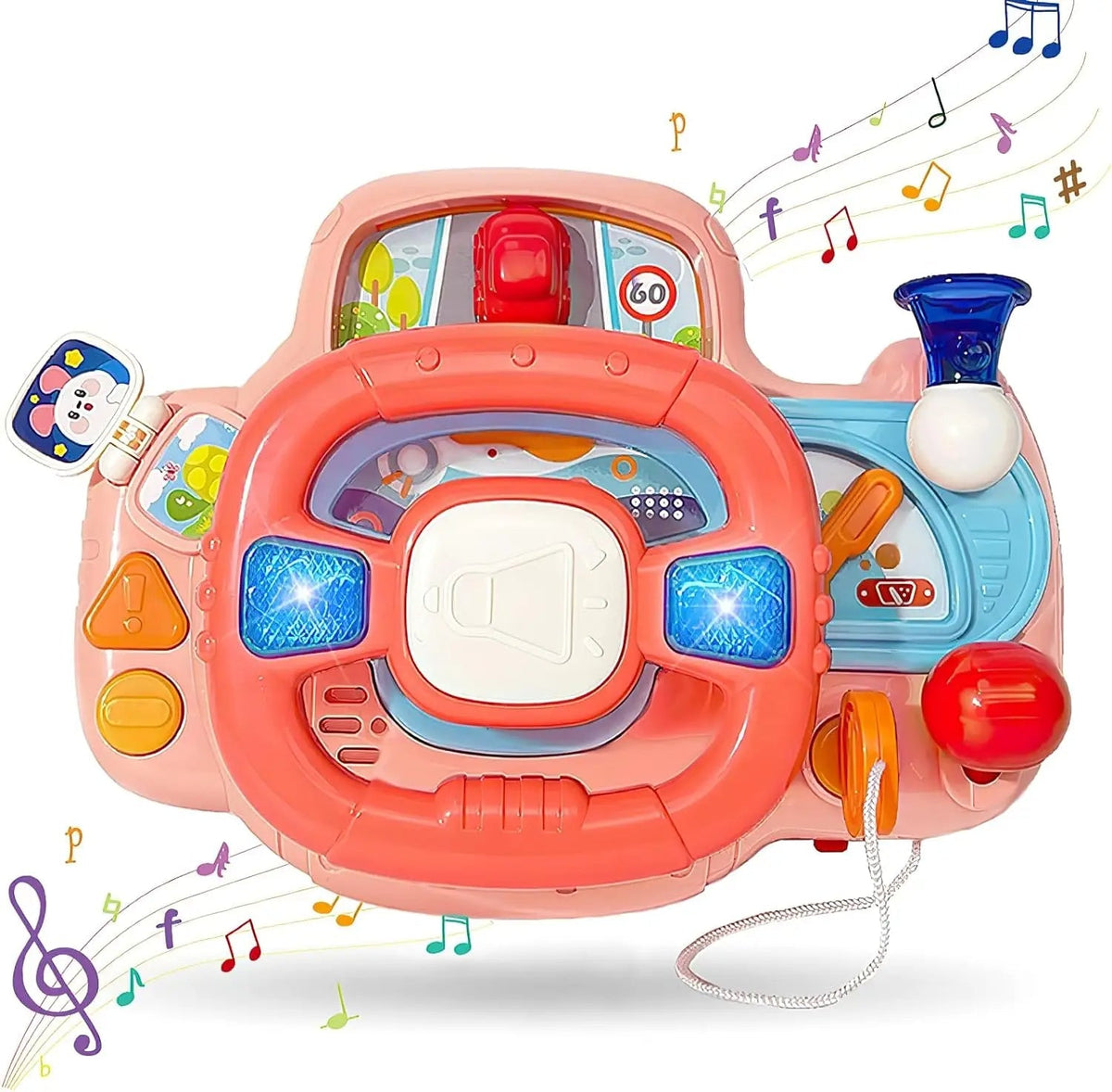 Jouet Volant Voiture Musical Bébé