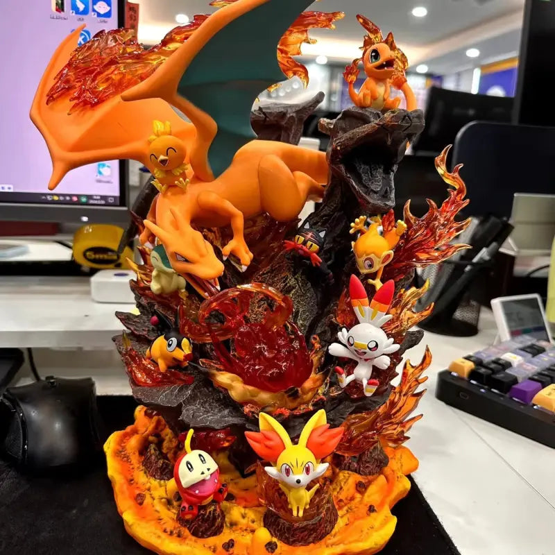Figurine Dracaufeu Figurine de décoration Pokemon