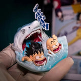 Dragon Ball Figure Goku & Krillin Attacked by a Shark