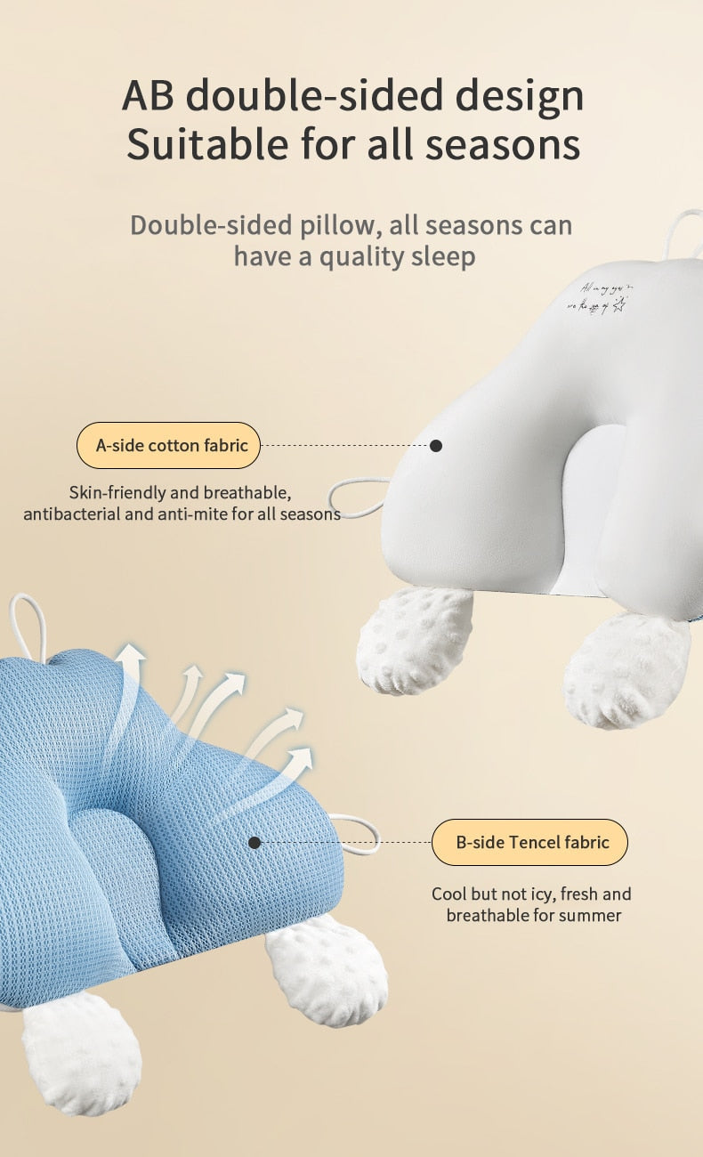 Oreiller Ergonomique Bébé en Coton Biologique PureRest
