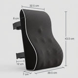 Coussin lombaire ergonomique à sangle réglable