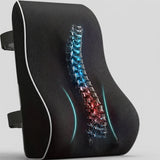 Coussin lombaire ergonomique à sangle réglable