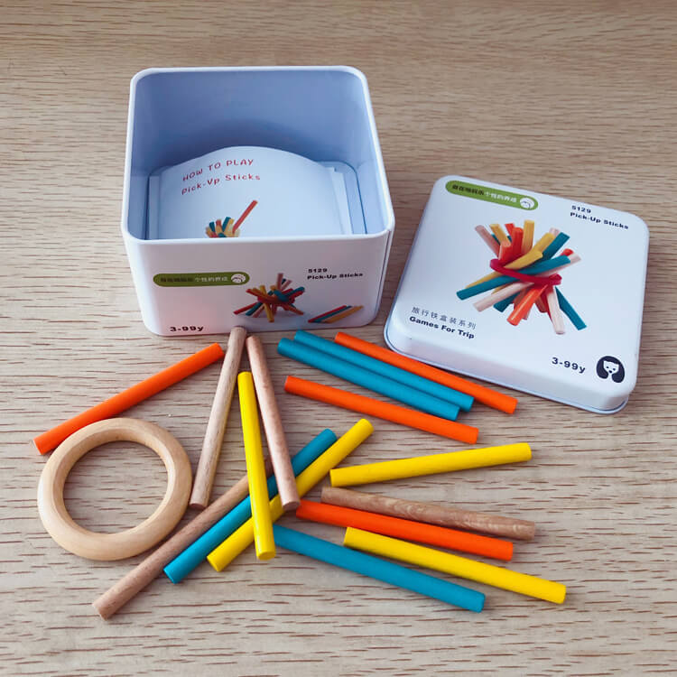 Boîte de Puzzle de Voyage Montessori (Blocs Cognitifs 6-en-1)