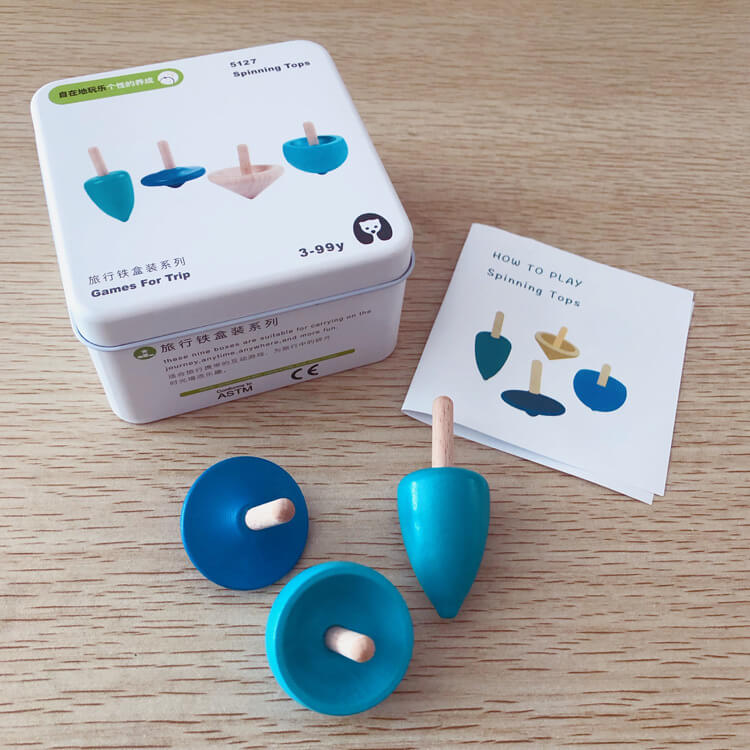 Boîte de Puzzle de Voyage Montessori (Blocs Cognitifs 6-en-1)