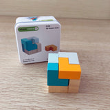 Boîte de Puzzle de Voyage Montessori (Blocs Cognitifs 6-en-1)