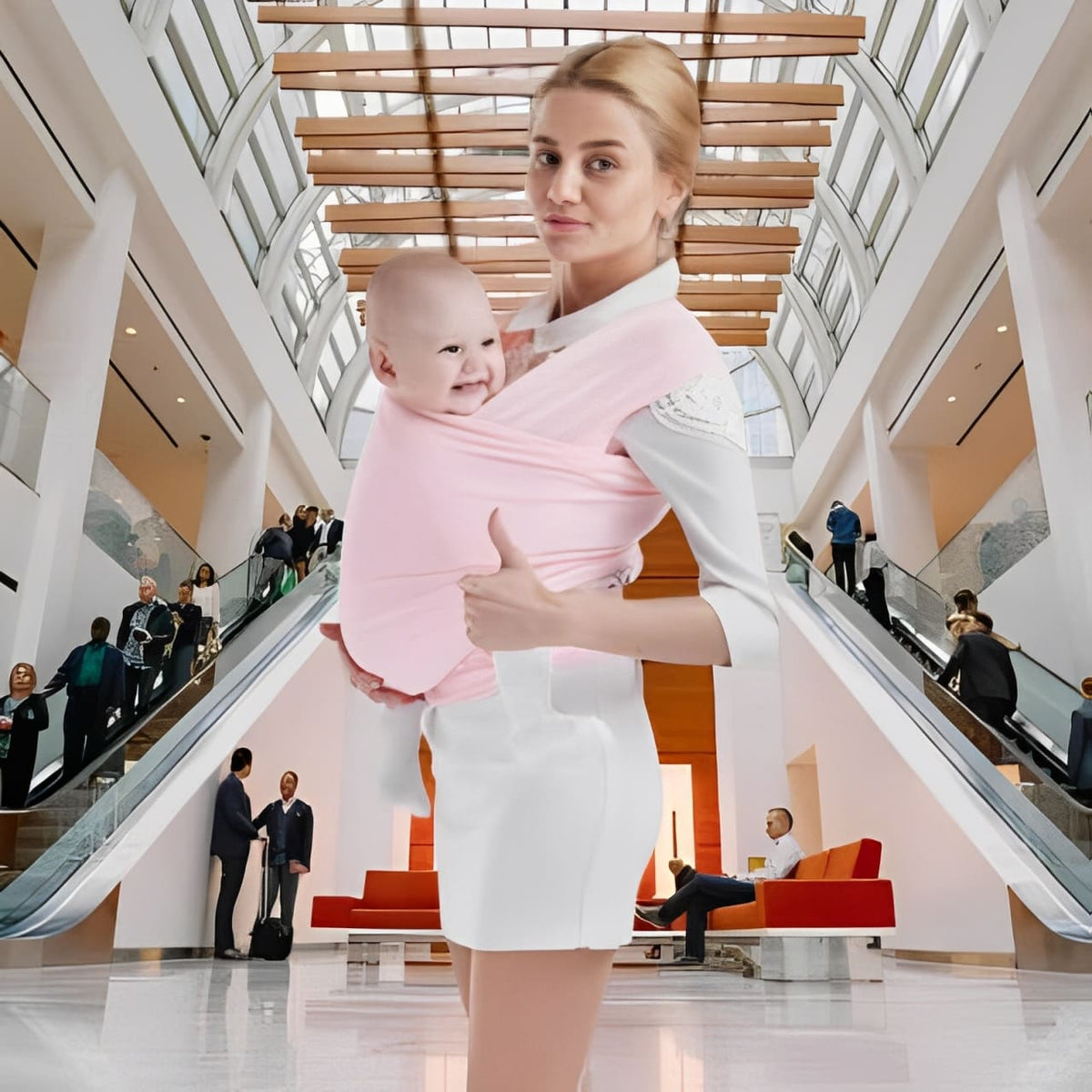 Écharpe porte bébé | ConfyCarrier