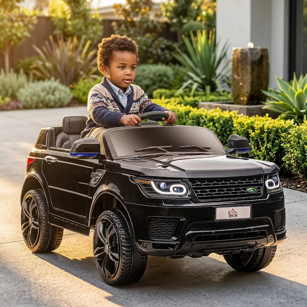 Voiture électrique pour enfants avec 2 moteurs et télécommande